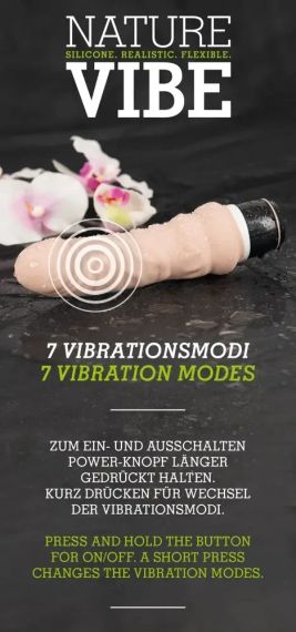Вібратор NATURE VIBE Sex Aura | Зображення 9