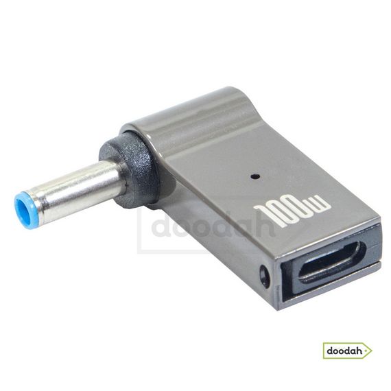 Перехідник Type-C PD 100W на DC (4,5×3,0) CARPRIE для заряджання ноутбука HP | Зображення 1