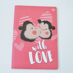 Блокнот 4Profi  "With love", four 40  арк. формат А5 902231