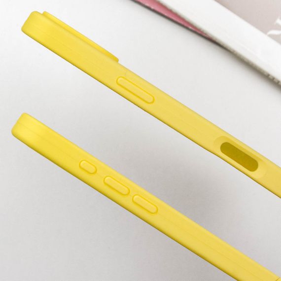 Чохол Silicone Case Full Protective (AA) для Apple iPhone 16 (6.1") Жовтий / Yellow | Зображення 3