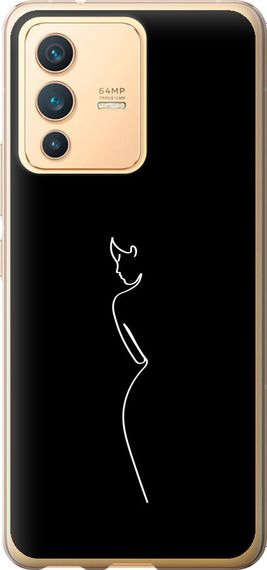 Чехол на Vivo V23 Силуэт1 "4590u-2642-17620"