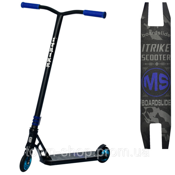 Самокат трюковый iTrike SR2-069-1-BBL