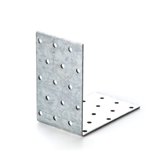 Угольник равносторонний 100х100х60х2.0мм оц. (пачка, кратно 5шт) APRO