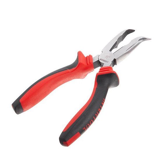 Довгогубці вигнуті 160 мм, 40 Cr-V, STORM INTERTOOL NT-0146 | Зображення 1