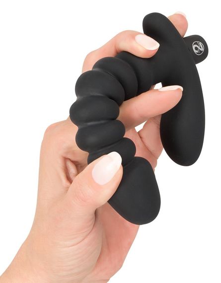 Анальный вибратор - Black Velvets Vibrating Plug Medium sexstyle | Зображення 5