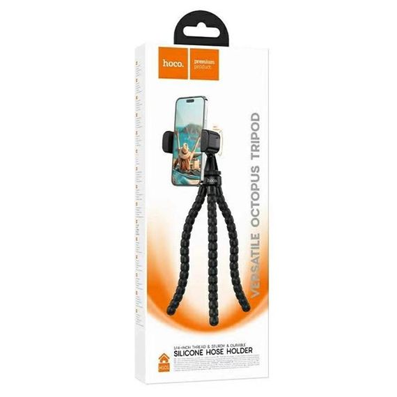 Монопод для селфи Hoco H101 Sunrise octopus Black | Зображення 1