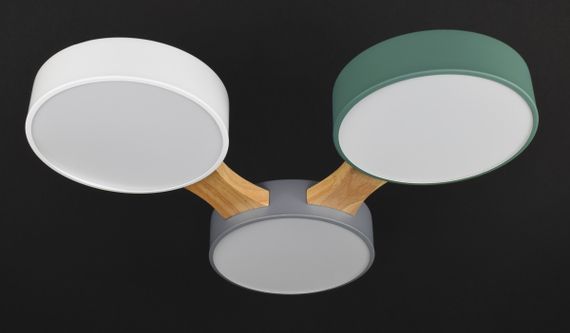 Люстра світлодіодна стельова LED світильник для квартири на стелю лед 27781 Білий 5х50х50 см.