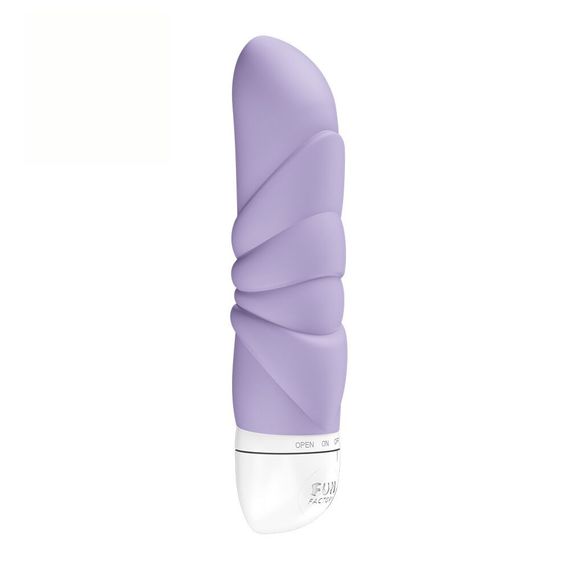 Минивибратор Fun Factory JAM Purple, подходит для клитора, рельефный.