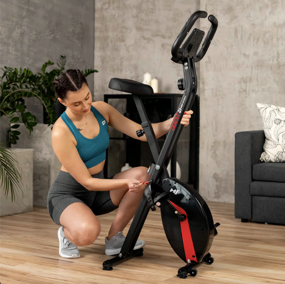 Велотренажер Hop-Sport HS-3020X Quest X-Bike черно-красный | Зображення 8