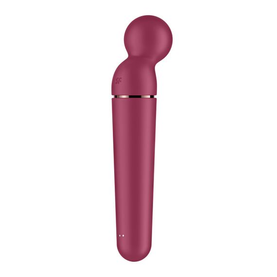 Вібромасажер Satisfyer Planet Wand-er Berry/Rosegold, дуже потужний, бездротовий | Зображення 3