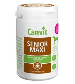 Вітаміни Canvit Senior Maxi for dogs для старіючих собак великих порід 230 гр