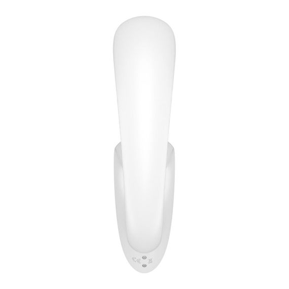 Вагинально-клиторальный вибратор Satisfyer G for Goddess 1 White, 2 мотора Sex Aura | Зображення 4