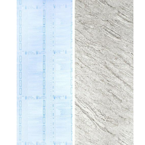 Самоклеюча плівка біло-сірий мармур 0,45х10мх0,07мм SW-00001275 | Зображення 2