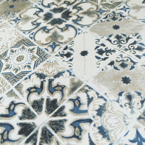 Самоклеюча плівка 0,45х10м х 0,07мм Оливковий орнамент SW-00001232 | Зображення 1