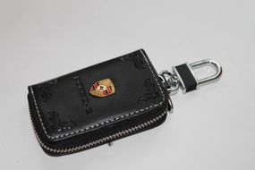 Ключниця для авто Шкіра KeyHolder PORSCHE
