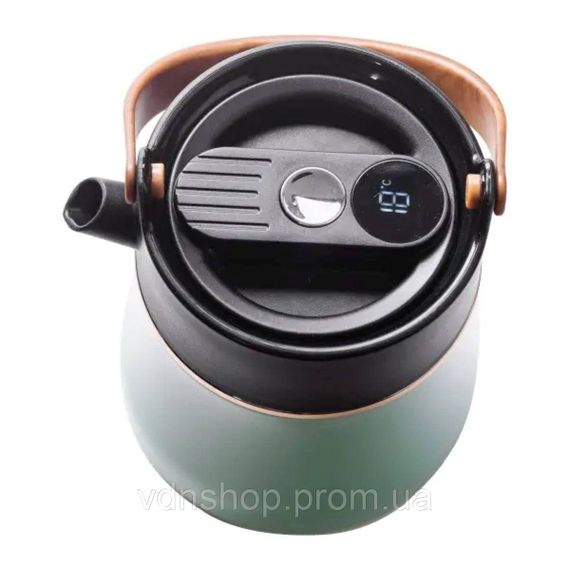 Чайник термос із датчиком температури та вакуумною ізоляцією 700 мл м'ятний HP-14-22M | Зображення 4