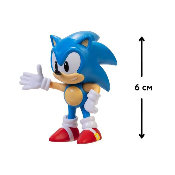 Ігрова фігурка з артикуляцією Класичний Соник SONIC THE HEDGEHOG 40687i-RF1, 6 см | Зображення 2