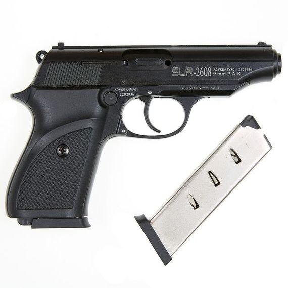 Стартовий пістолет SUR 2608 з додатковим магазином (Walther)