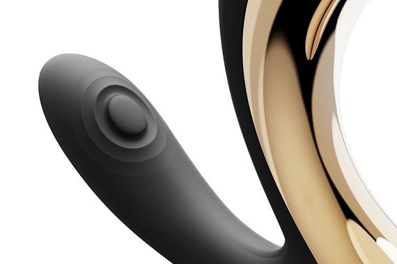 Вібратор-пульсатор з вакуумною насадкою Zalo – Talis G-Spot PulseWave Vibrator Obsidian Black | Зображення 3