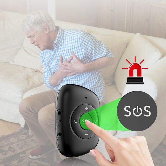 Трекер GPS V50 Tracker Pendant SIM (4G LTE with 2G GSM fallback) 1000mAh Black | Зображення 6