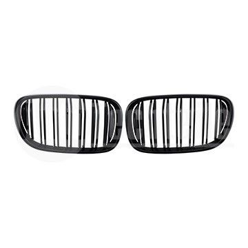 Решетки радиатора компл. BMW 7 G11 15-18 (глянц. чёрн. двойная), AutoTechteile, 708 5154, 708 5153
