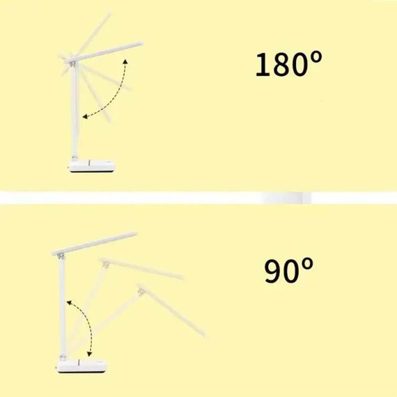 Лампа настольная DIGAD 1949 Сенсор 28LED-5730 23W 3000-6000K Аккум-18650 1шт 3000mAh (42664-1949_262) | Зображення 6