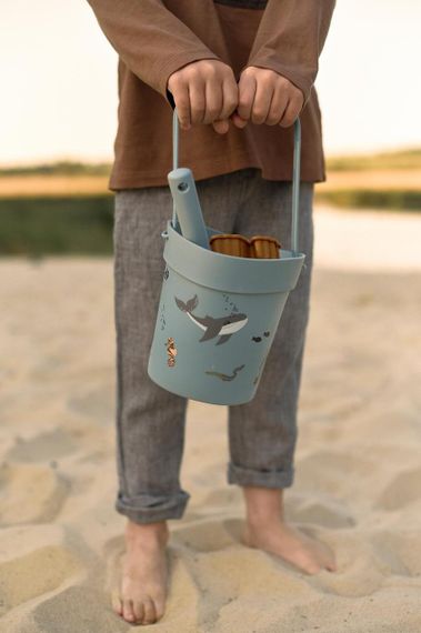 Набір іграшок для піску дитячий силіконовий Морські жителі | Зображення 1