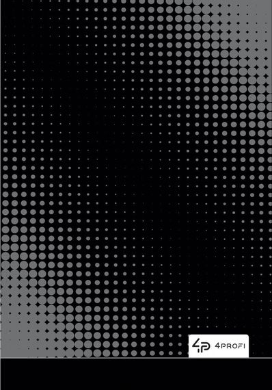 Блокнот 4Profi  "Color office" black 40  листов  формат А5 903313 | Зображення 1