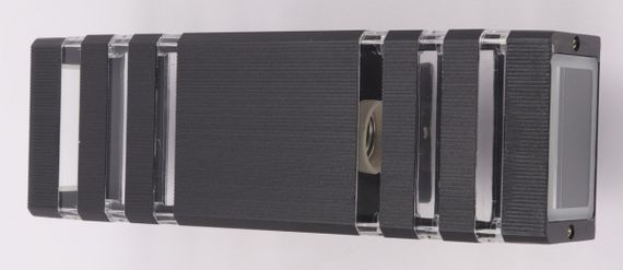 Світильник настінний/стельовий 25428 Чорний 34х11х10 см. | Зображення 1