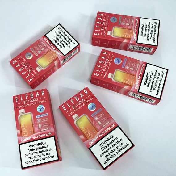Elf Bar BC10000 смак Вишня Кавун (Cherry Watermelon) (ws25661-4) | Зображення 2