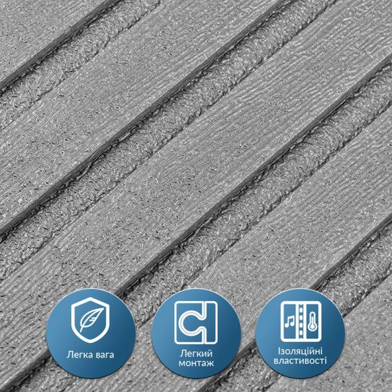 Панель-рейка в рулоні 2900х350х6мм Срібло SW-00002072 | Зображення 3