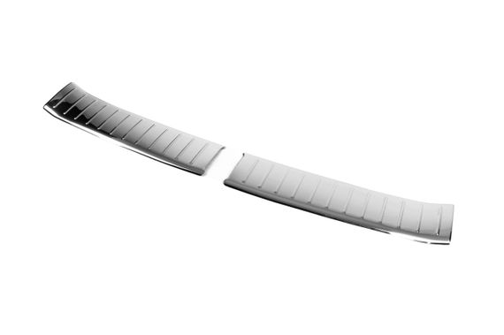 Накладка на задній поріг Carmos (нерж, глянцевий) для Kia Sportage 2021- рр | Зображення 1