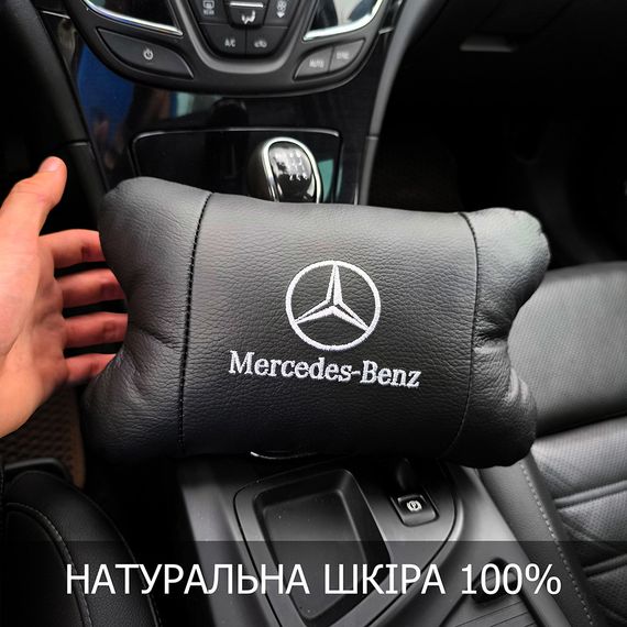 Подушка на підголівник в авто, Автомобільна подушка для шиї з лого для водія авто WT-83 | Зображення 9