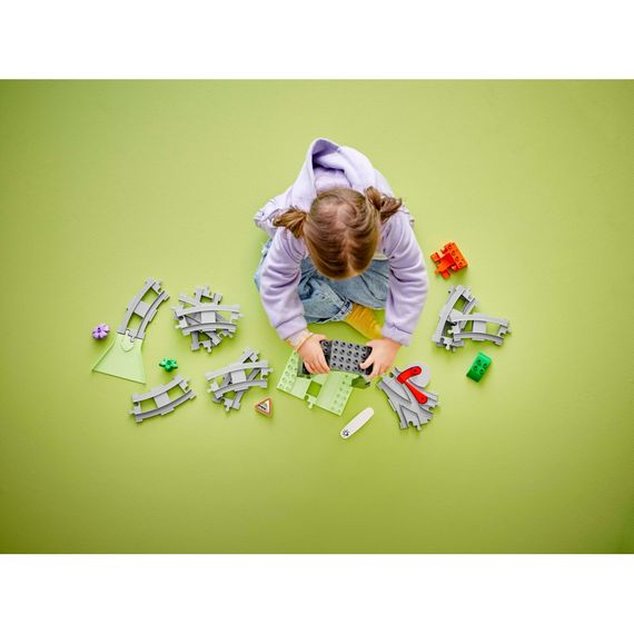 Конструктор LEGO DUPLO Town Додатковий набір. Залізничний тунель і колії (10425) | Зображення 7