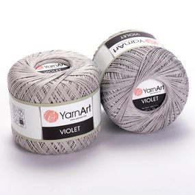 Пряжа YarnArt Violet номер цвета 4920 хлопок пряжа ярнарт виолет