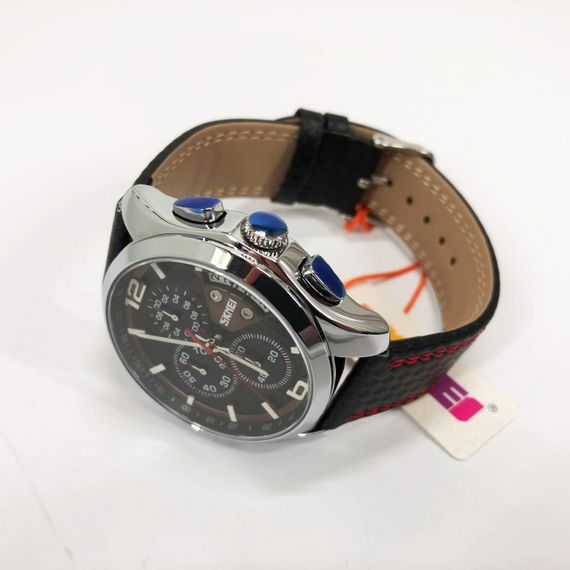 Красивые мужские часы SKMEI 9106RD, Оригинальные мужские часы, Часы для мужчины Брендовые ZG-28 | Зображення 9