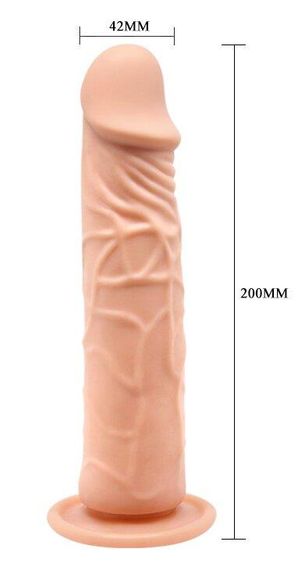 Фалоімітатор BARBARA 7,8 " Calvin Flesh, BW-007013R Sex Aura | Зображення 5
