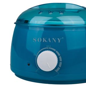 Воскоплав SOKANY SK-117 баночный с терморегулятором 500 мл зеленый