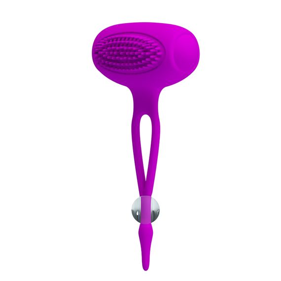 Затискачі для сосків - Pretty Love Bancroft Nipple Vibrator Purple | Зображення 8