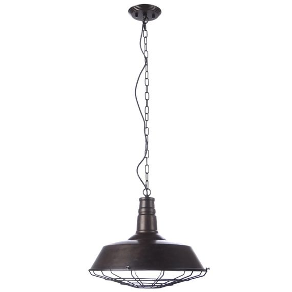 Люстра подвесная лофт в спальню E27 60W BK (BL-276S/1)