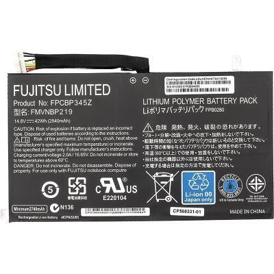 Аккумулятор для ноутбука Fujitsu LifeBook UH552, UH572 (FPCBP345Z) 14.8V 2840mAh (NB450114) | Зображення 1