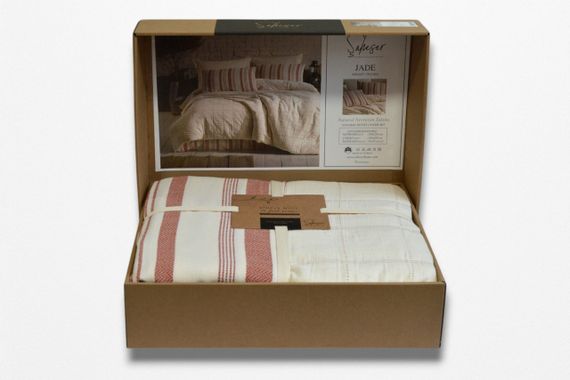 Постельное белье Saheser Muslin 200 х 220 см Jade Kiremit | Зображення 4