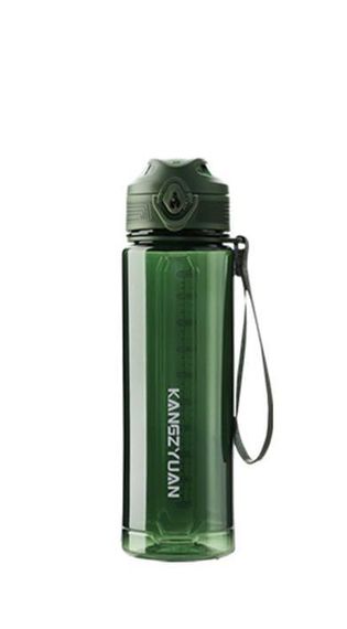 Бутылка KANGZYUAN 700 мл - Зеленая Tritan BPA-free, ударопрочная, спортивная с эргономичной крышкой | Зображення 9