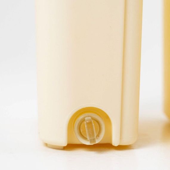 Комплект для прибирання швабра та відро 3,5л з автоматичним віджимом, Scratch Cleaning Mop, Бежевий / Швабра ледарка з відром | Зображення 6