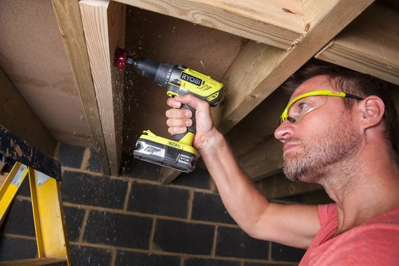 Шуруповерт-дриль Ryobi ONE+ R18DD3-0 18Вбез АКБ та ЗП | Зображення 1