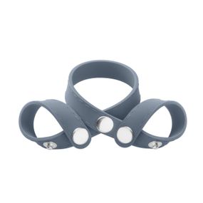 Эрекционное кольцо с разделителем мошонки Boners 8-Style Ball Splitter Sex Aura