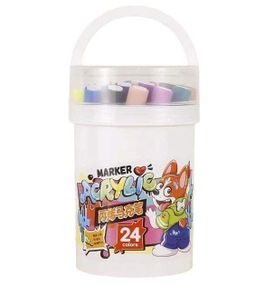 Набор акварельных маркеров 12 шт Water Color Pen 635-12 ∙ Акварельные маркеры Water Color Pen 635-12