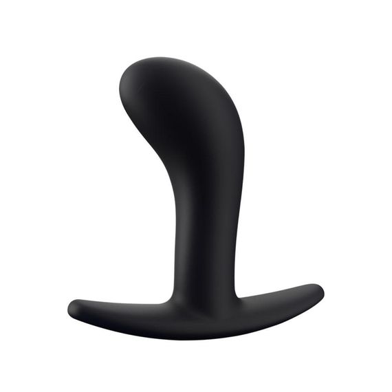 Анальна пробка Fun Factory BOOTIE M, чорна, діаметр 3,3 см, тонкий обмежувач sexstyle | Зображення 8