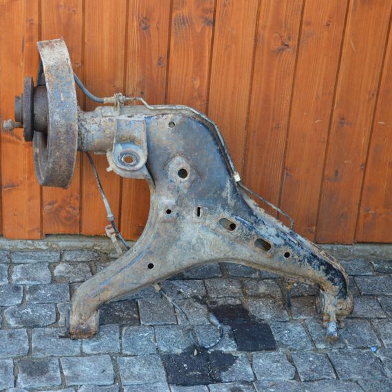 Важіль задній лівий з ABS під диски Volkswagen Transporter T4 1996-2003 Важіль задній лівий Фольксваген т4 | Зображення 2