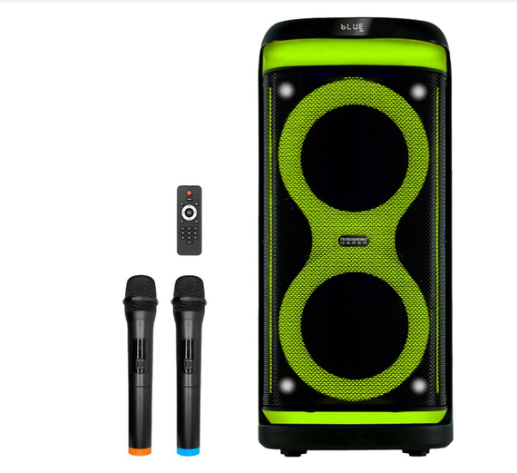 Потужна Bluetooth колонка Temeisheng 6838A 2*8″ (45708-_6268) | Зображення 6